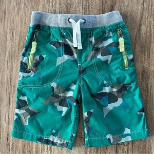 Camo Star Drawstring Shorts